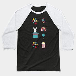 Circus fun park Baseball T-Shirt